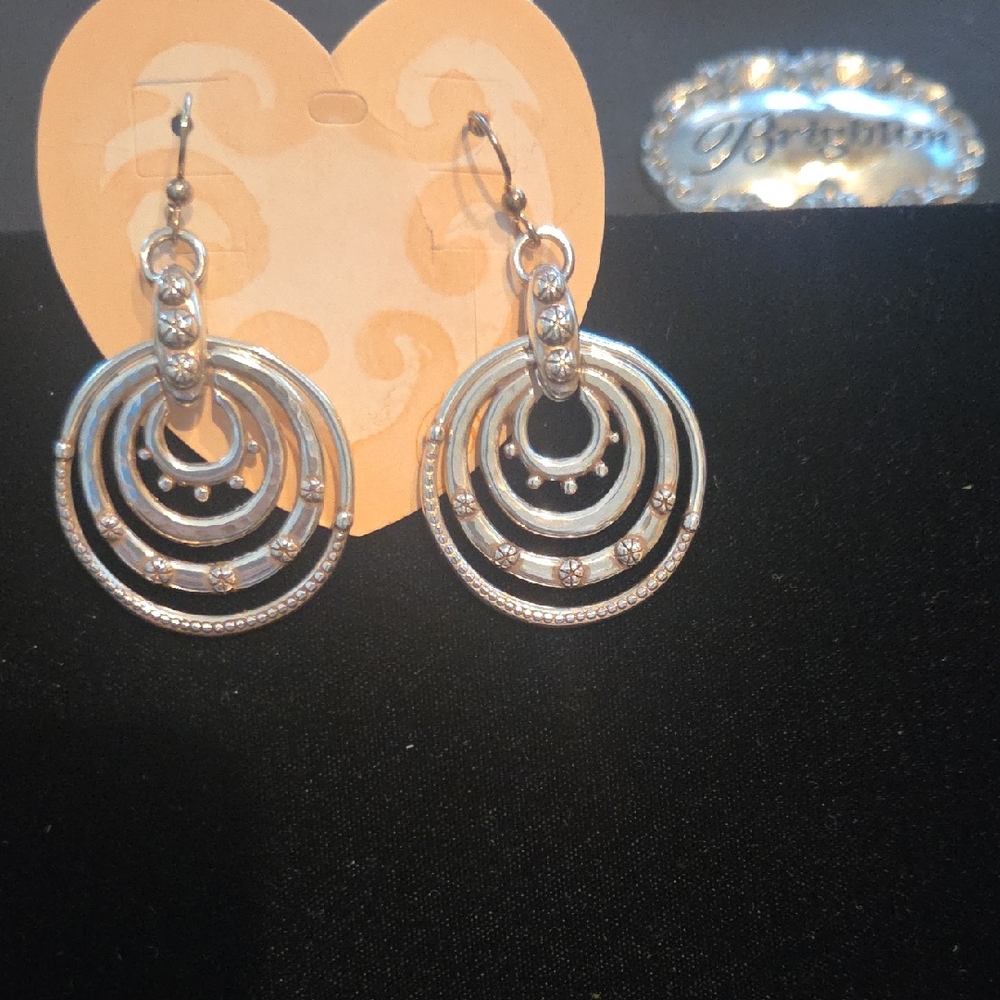 Brighton Silver Hoop Earrings
